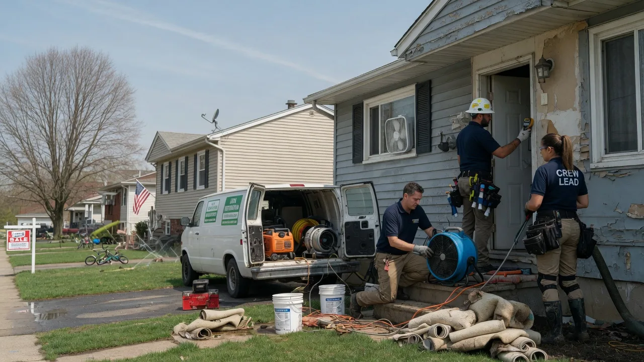 Flood Cleanup in Sturgeon, PA near me